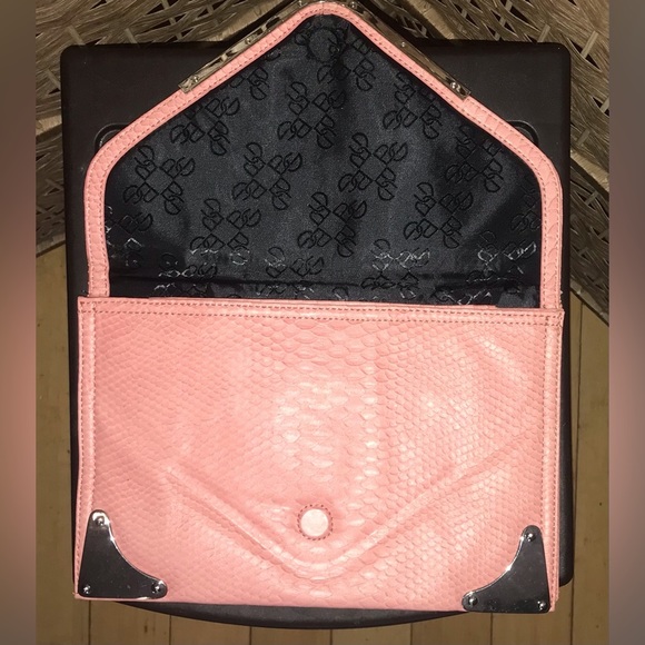 BCBG Vegan Leather Clutch - Picture 3 of 6